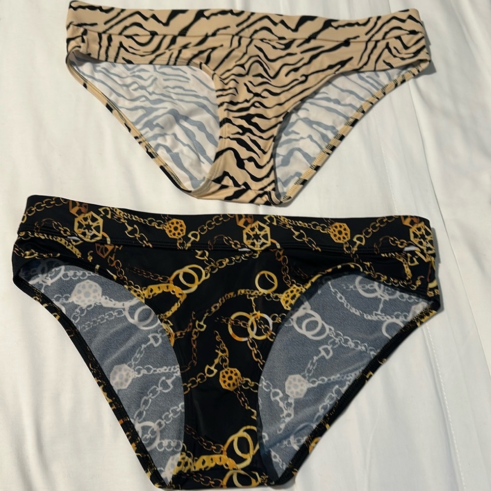 NWOT- Venus Bikini Swimsuit Bottoms Pack of Two. Size 8